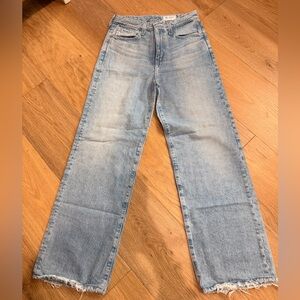 Ag Adriano Goldschmied KORA Light Wash Straight Leg Jeans High Rise size 26